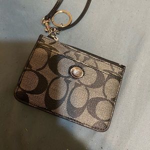 NWOT Coach wallet keychain